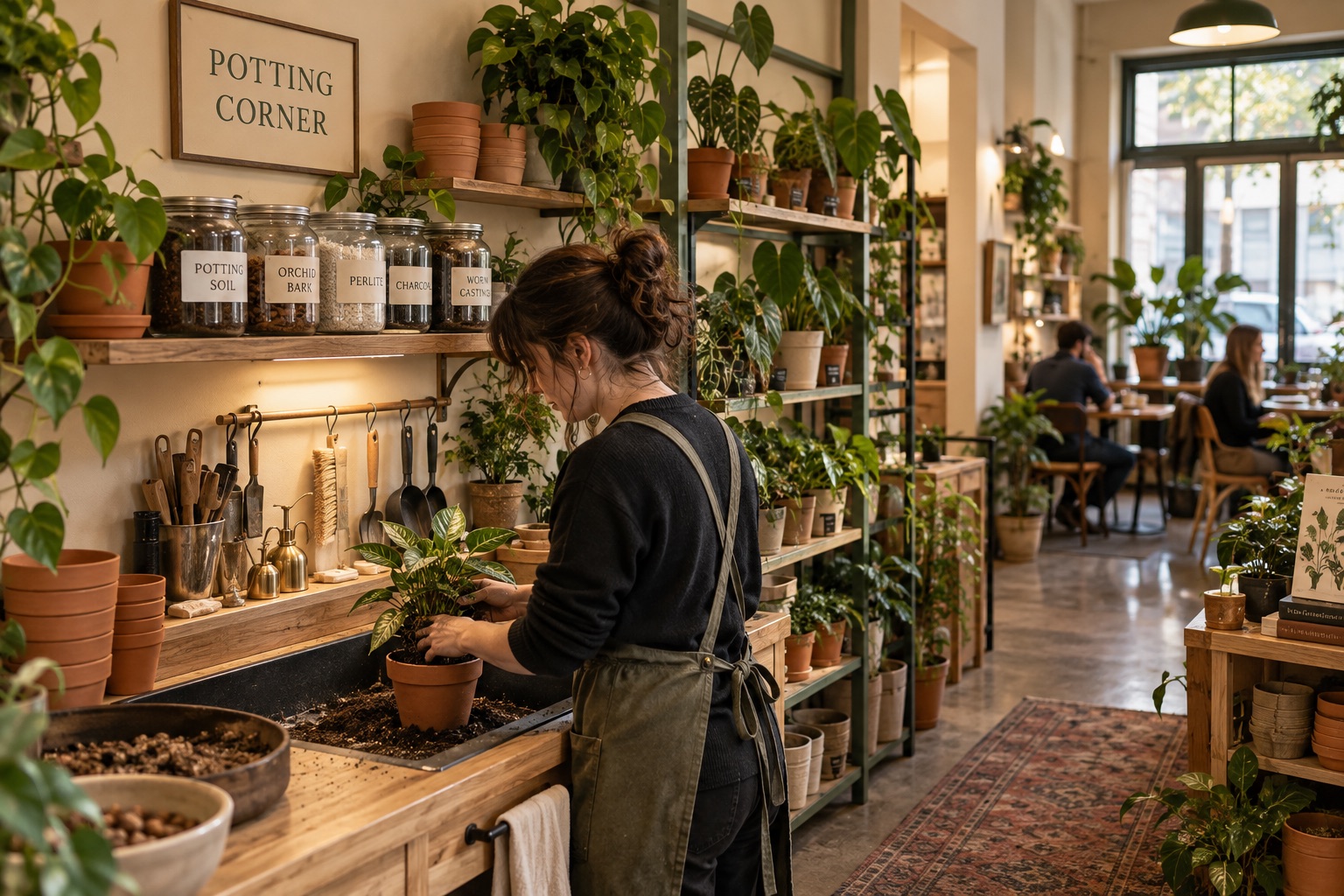 A little hands-on growing — Root to Bean concept